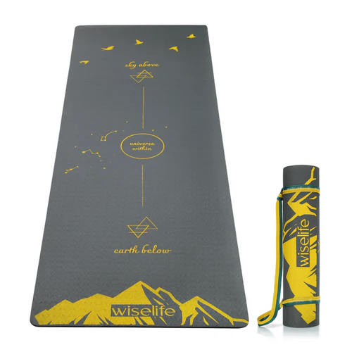 Purpose Printed TPE Yoga Mat-6mm